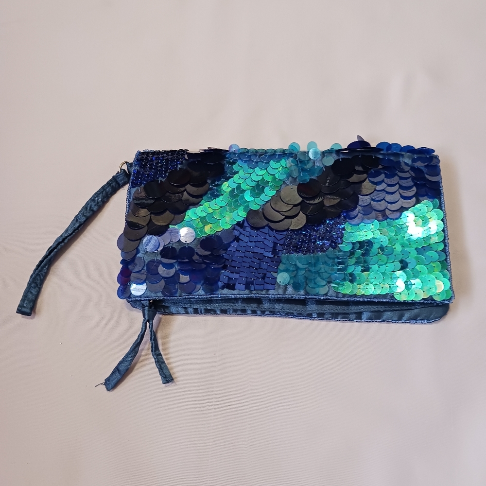 Charming Charlie Sequin Clutch